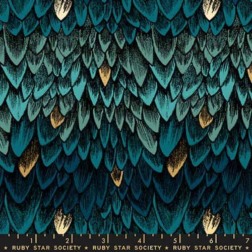 Ruby Star Society Fireglow Metallic Galaxy yardage