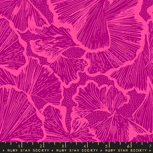Ruby Star Society Glow Garden Light Berry yardage