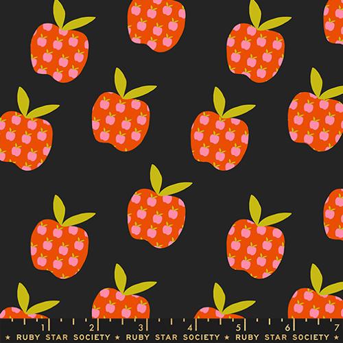 Ruby Star Society Mystic Fable Soft Black Yardage