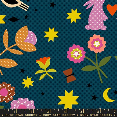 Ruby Star Society Mystic Fable Galaxy Yardage
