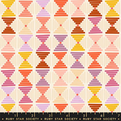 Ruby Star Society Persimmon Natural Yardage