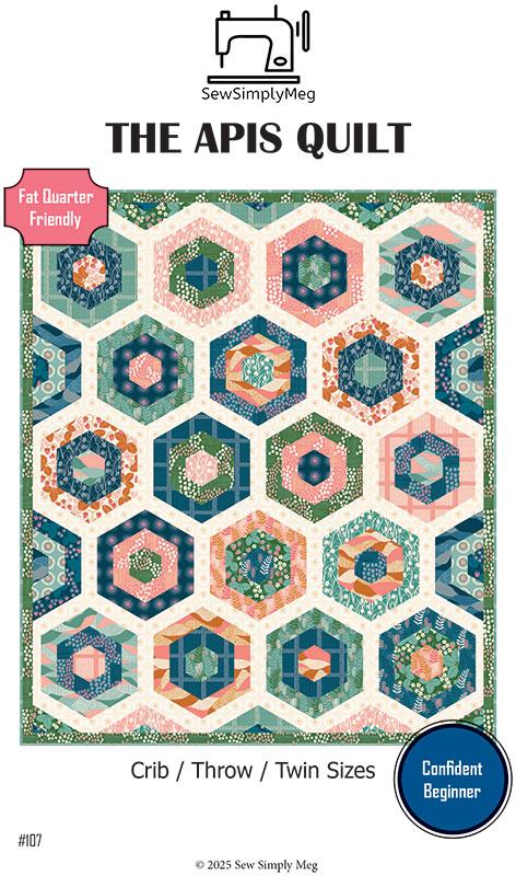 Ruby Star Society Reimagined Landscapes The Apis Quilt Pattern