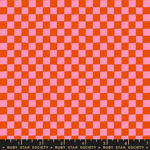 Ruby Star Society 1 800 Calico Warm Red Checks
