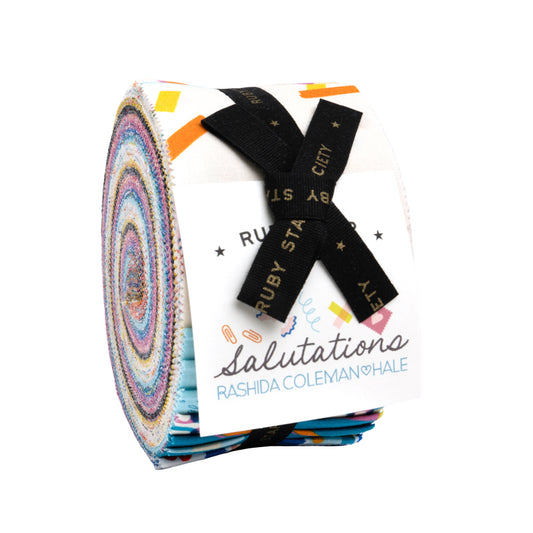 Ruby Star Society Salutations Jelly Roll Precut
