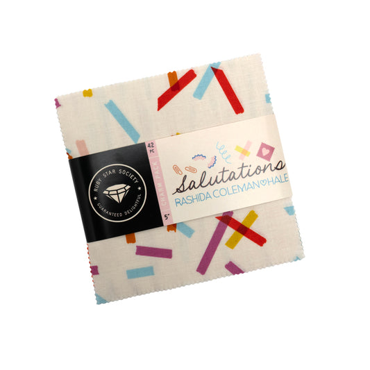 Ruby Star Society Salutations Charm Packs Precut