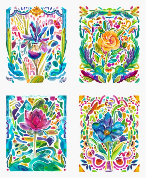 Radiant Rainbow Panel by Amarylis Henderson