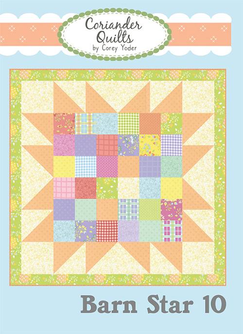 Barn Star 10 by Coriander Quilts Pattern