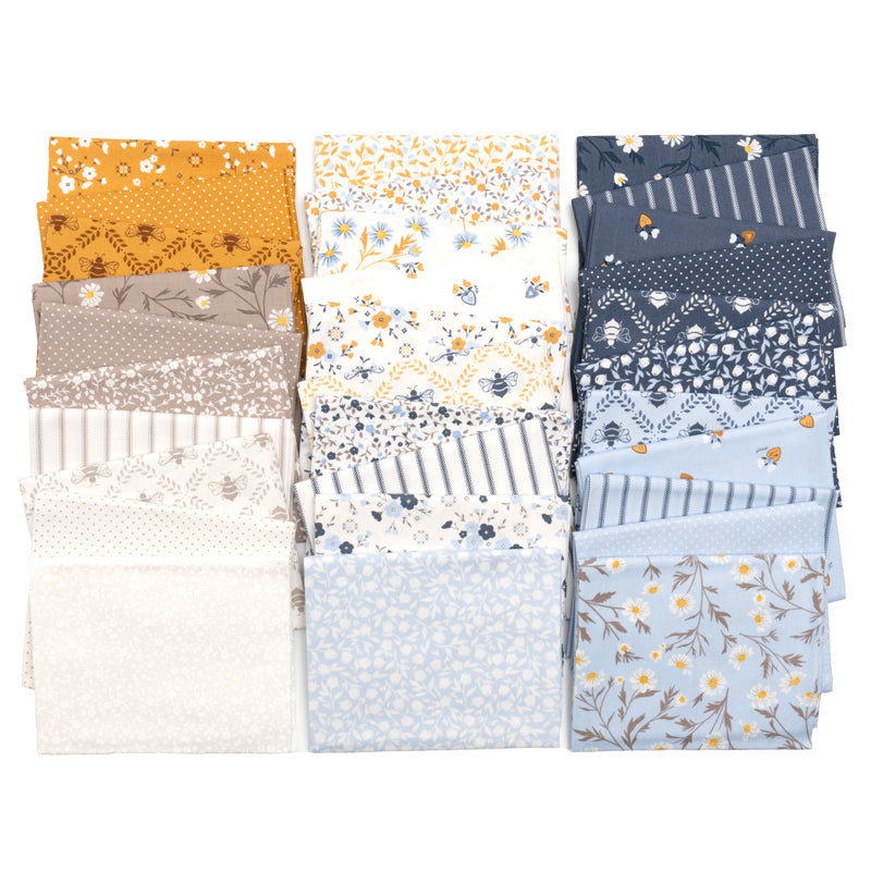 Sun Drenched Fat Quarter Bundle Precut by Sweetfire Road