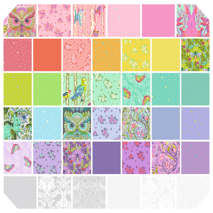 Tula Pink Full Moon Forest II Moonlit Menagerie Quilt Kit
