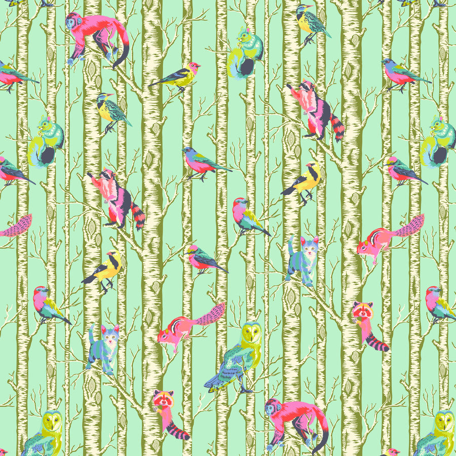 Full Moon Forest II Family Tree Enchanted Yardage