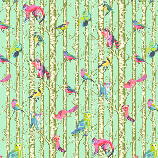 Full Moon Forest II Family Tree Enchanted Yardage