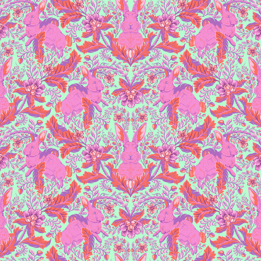 Full Moon Forest II Hoppy Go Lucky Blossom Yardage