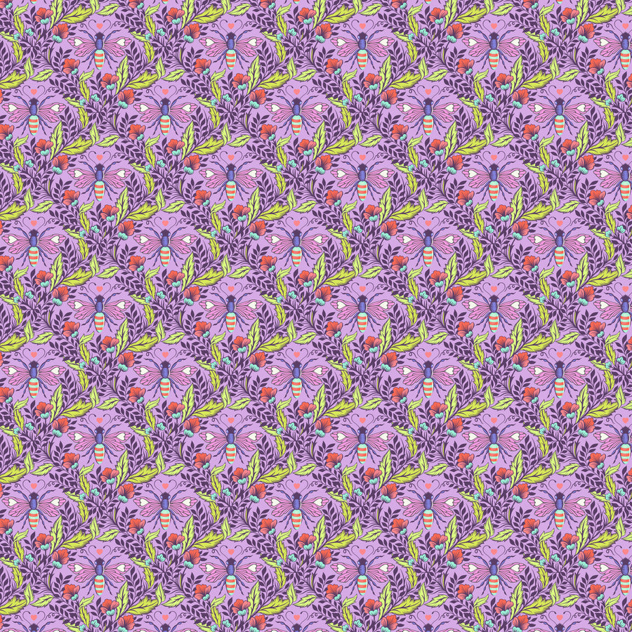 Full Moon Forest II Shake Your Honeymaker Blossom Yardage