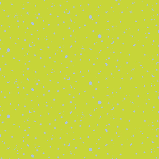 Full Moon Forest II True Colors Space Sprinkles Lightning Bug Yardage