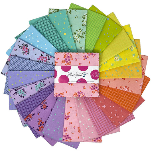 Full Moon Forest II True Colors by Tula Pink Charm Pack Precut
