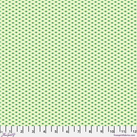 Tula Pink Floral Reef Lighthouse Seagrass Yardage