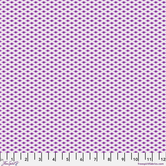 Tula Pink Floral Reef Lighthouse Ultraviolet Yardage