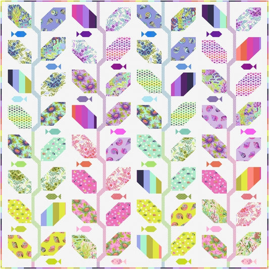 Tula Pink Floral Reef Marine Meadows Kit