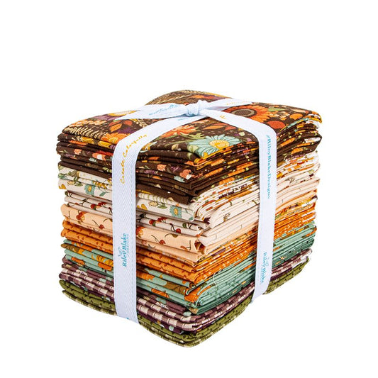 The Awe of Autumn Fat Quarter Bundle precut by Sandy Gervais